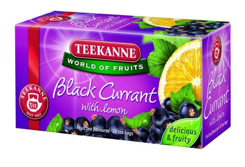 TEEKANNE BLACK CURRANT WITH LEMON 1/20 filter