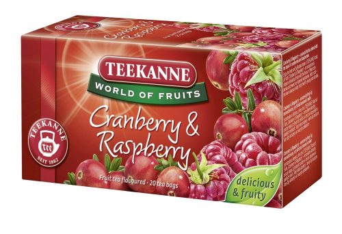 TEEKANNE CRANBERRY / RASPBERRY 1/20 filter